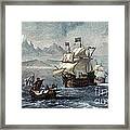 Discovery Of Straits Of Magellan, 1520 Framed Print