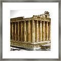 Do-00311 The Temple Of Bacchus Baalbeck Framed Print