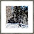 Do They Sell Snow Tires For Bikes Framed Print
