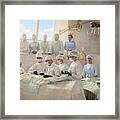Doctor - Operation Theatre 1905 Framed Print