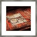 Doctor - Optician - Reading Glasses Framed Print