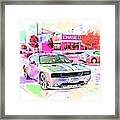 Dodge Challenger Srt _a4 Framed Print