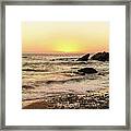 Dollar Cove Beach Framed Print