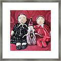 Dolls Of Childhood Framed Print