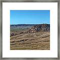 Dome Rock Panorama Framed Print