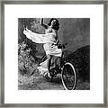 Dont Drink And Drive Nude Model 1897 Framed Print
