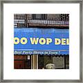 Doo Wop Deli Framed Print