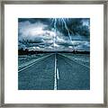 Doomsday Road Framed Print