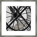 D'orsay Clock Paris Framed Print