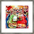 Dos Amigos Dos Burritos Framed Print