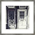 Double Doors Closed Framed Print