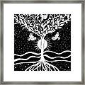 Dove Tree Framed Print