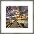 Down By The River Framed Print