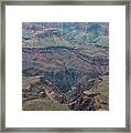 Down Into The Canyon Framed Print