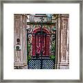 Downtown Charleston Architecture Framed Print