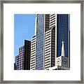 Downtown Dallas Framed Print