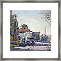 Downtown Georgetown On Framed Print