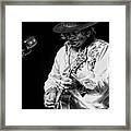 Dr. Phil Bw Framed Print