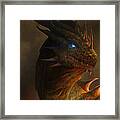 Dragon Portrait Framed Print