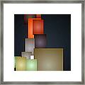 Dramatic Abstract Framed Print