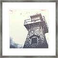 Dramatic Lighthouse Framed Print