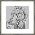 Drawing Male Nude #1805291 Framed Print