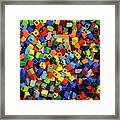 Dreaming In Legos Framed Print