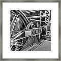 Dredge Machinery Framed Print