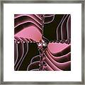 Dripping Pearls Framed Print