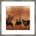 Driving The Herd Framed Print