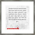 Dr.seuss Quotes - Oh, The Places You'll Go - Literary Quotes - Book Lover Gifts - Typewriter Quotes Framed Print