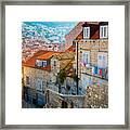 Dubrovnik Clothesline Framed Print