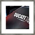 Ducati Testastretta Framed Print
