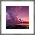 Dueling Dragons Framed Print