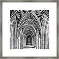 Duke University Stone Arches Framed Print