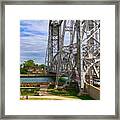 Duluth Aerial Lift Bridge Framed Print