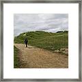 Dune Path Framed Print