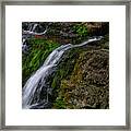 Dunnfield Creek Falls 2 Framed Print