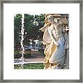 Dupont Circle Fountain Vertical Framed Print