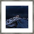 Dusk At Loveland Pass Framed Print