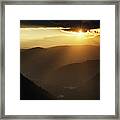 Eagle Eye Sunset 4557 Framed Print