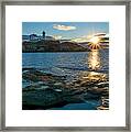 Early Morning At The Nubble Framed Print