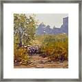 Early Morning Kofa Mountains Framed Print