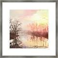Early Morning On The River Framed Print