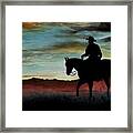 Early Morning Ride Framed Print