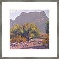 Early Morning Signal Butte Framed Print