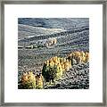 Eastern Sierra Nevada Autumn Landscape Framed Print