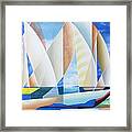 Easy Sailing Framed Print