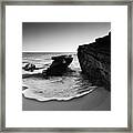 Ebb And Flow Framed Print