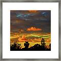 Jupiter Sunset Framed Print